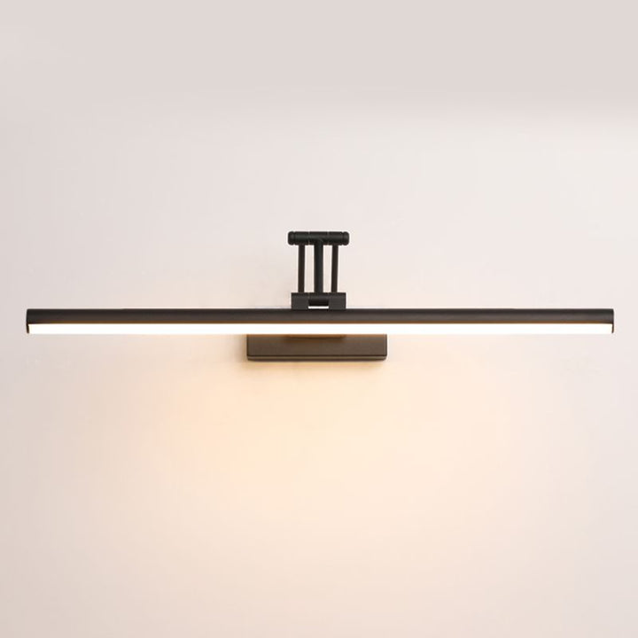 Edge Minimalistisk LED Vegglampe Svart/Hvit | Moderne Design for Bad & Innendørs Rom | Metall & Akryl | Luvikno