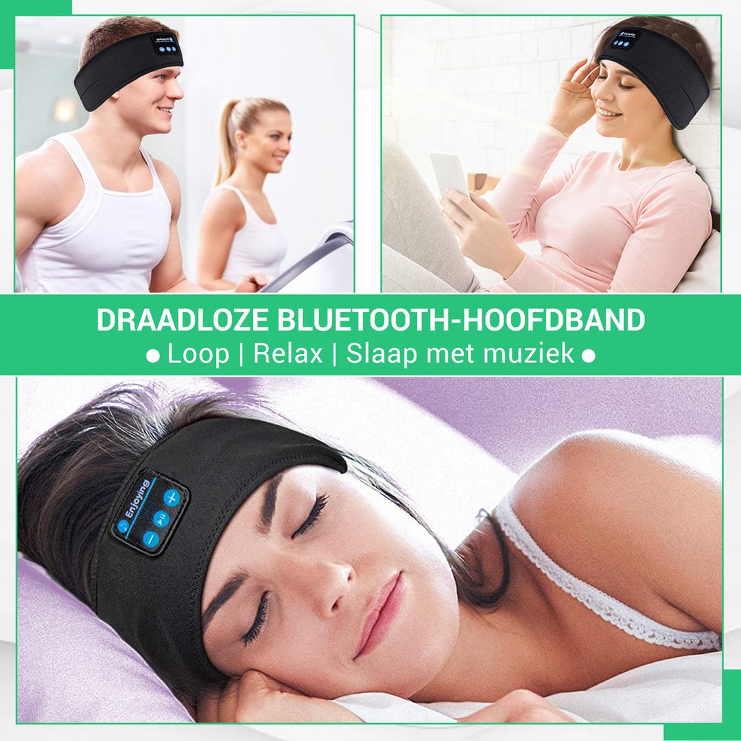 Luvikno | SleepWave™ - Smart Bluetooth Søvnband for Dyp Hvile