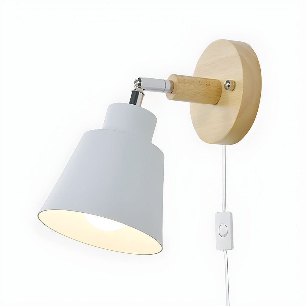 Vegglampe Med Tre Akcent For Soverom Luvikno