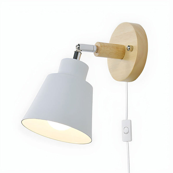 Vegglampe Med Tre Akcent For Soverom Luvikno