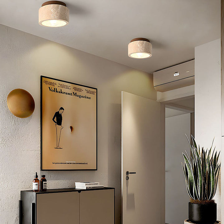 Taklampe Tre Sylinder Flush Mount Fixture Luvikno