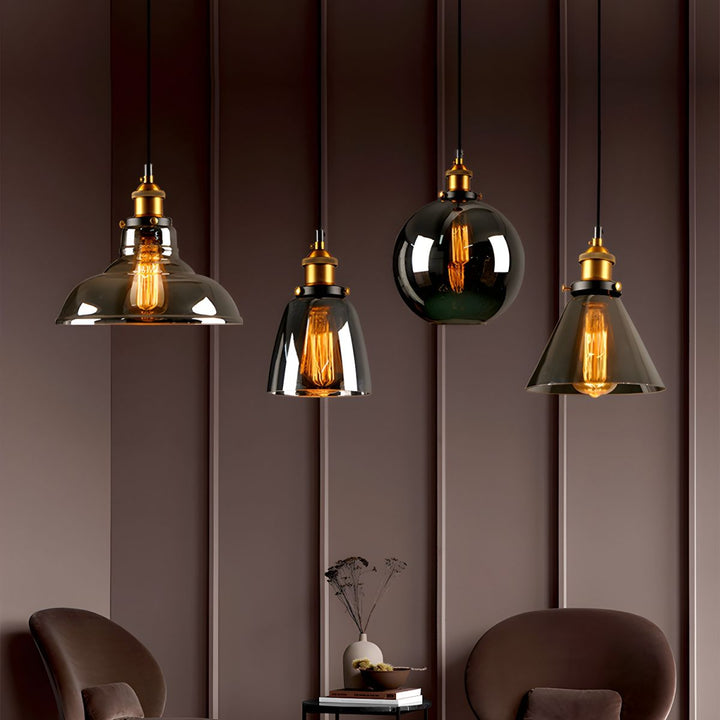 UrbanVibe Light - American Vintage Glass Pendant Light | Luvikno