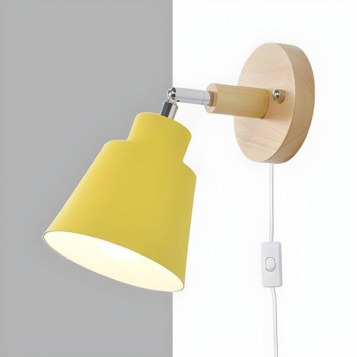 Vegglampe Med Tre Akcent For Soverom Luvikno