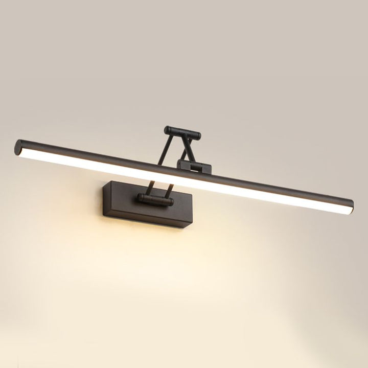 Edge Minimalistisk LED Vegglampe Svart/Hvit | Moderne Design for Bad & Innendørs Rom | Metall & Akryl | Luvikno