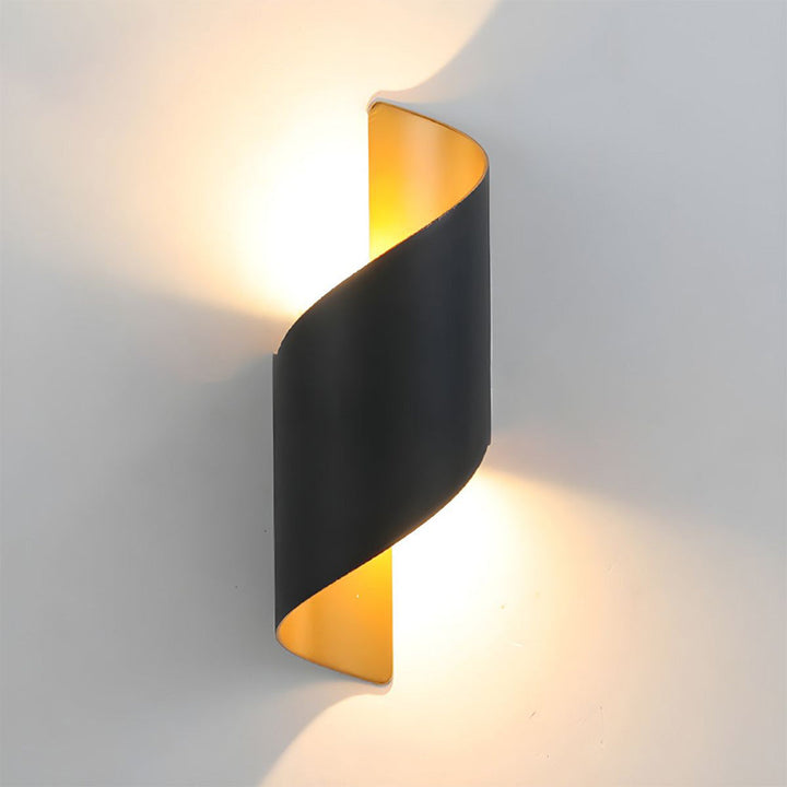 LED Vegglampe med minimalistisk aluminiumsdesign Luvikno