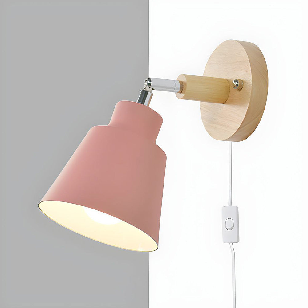 Vegglampe Med Tre Akcent For Soverom Luvikno