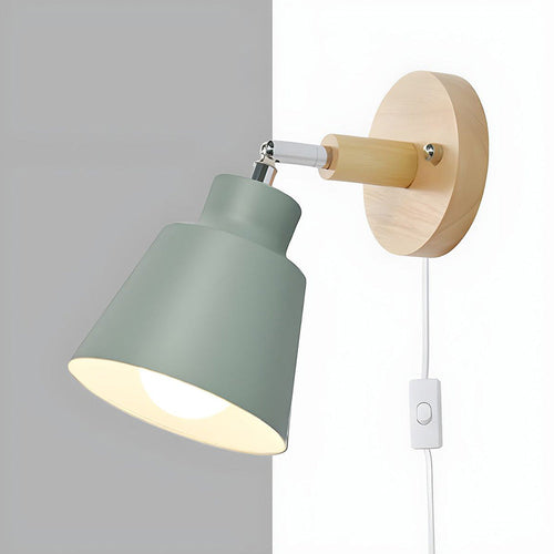 Vegglampe Med Tre Akcent For Soverom Luvikno
