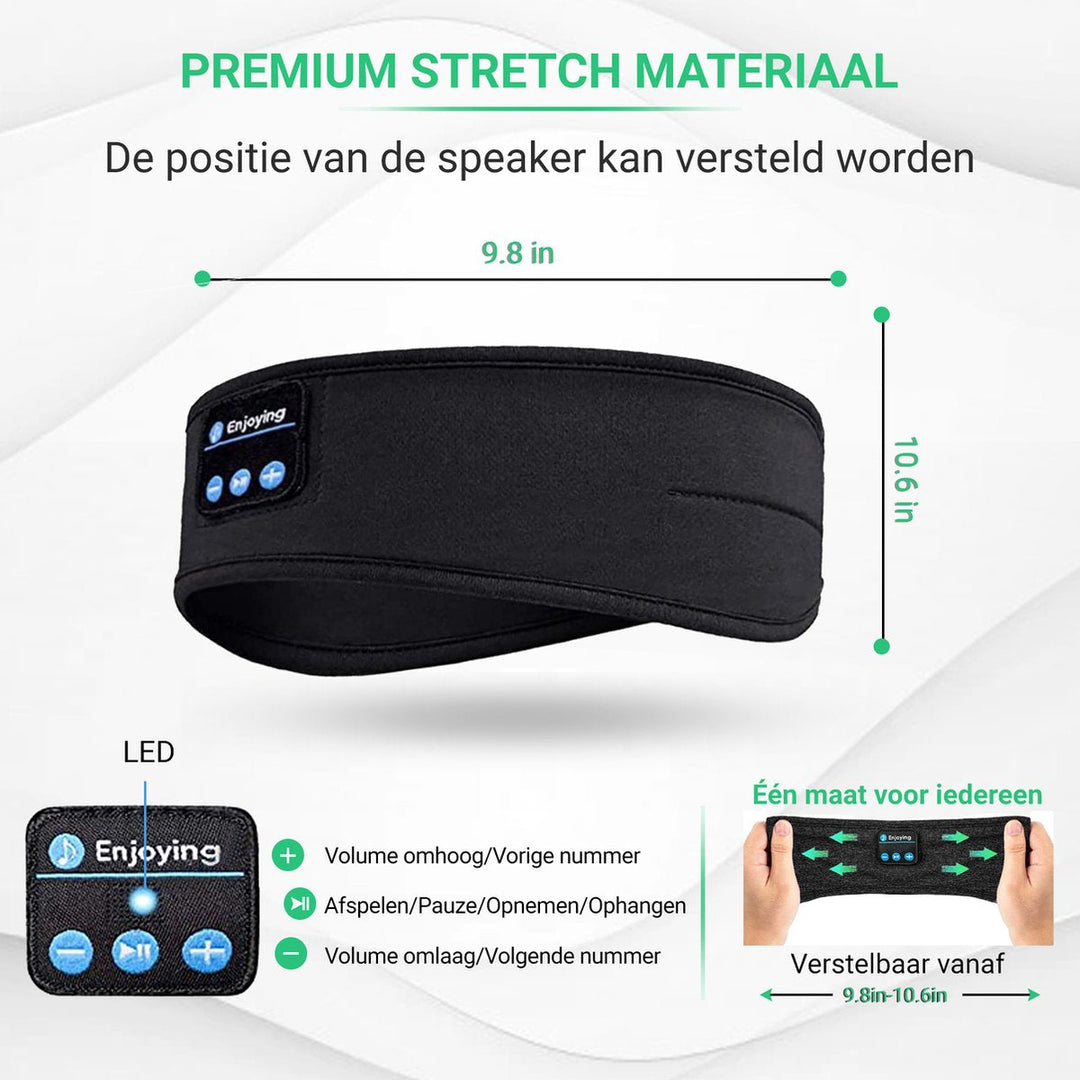 Luvikno | SleepWave™ - Smart Bluetooth Søvnband for Dyp Hvile