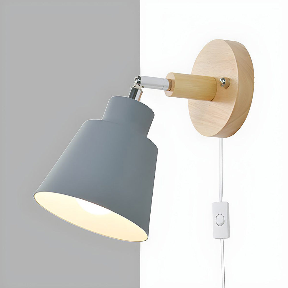 Vegglampe Med Tre Akcent For Soverom Luvikno