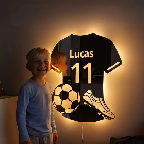 Luvikno | MirrorJersey | Justerbar LED Speilgenser