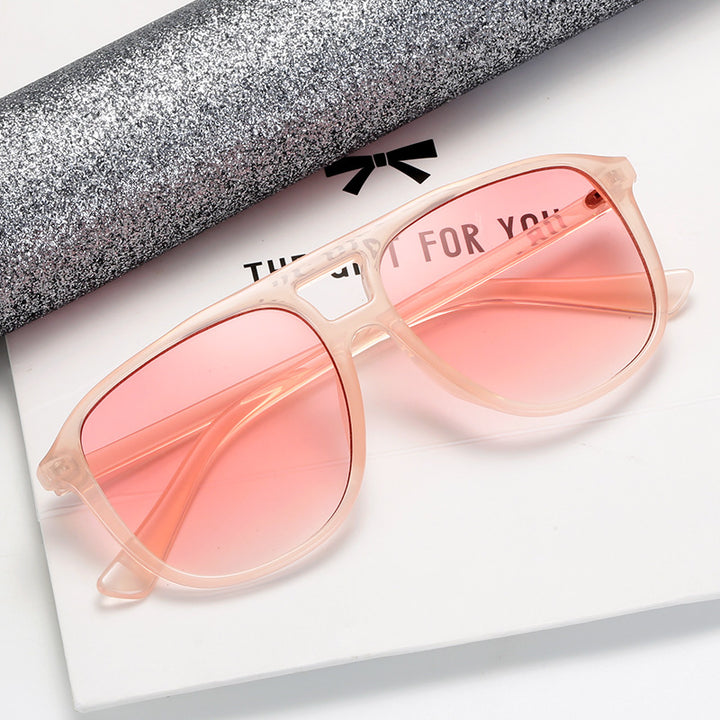 Dame Fashion-solbrille i moderne design Luvikno