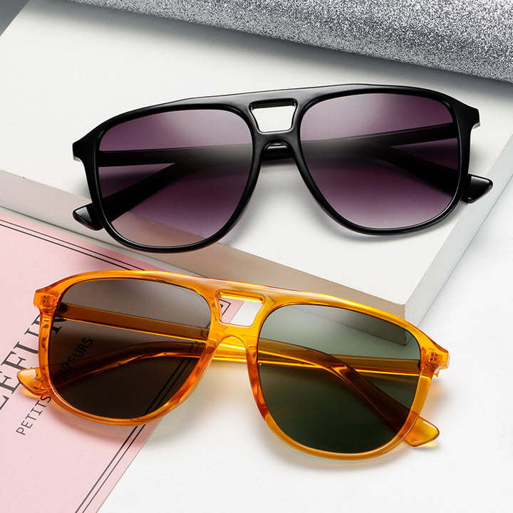 Dame Fashion-solbrille i moderne design Luvikno
