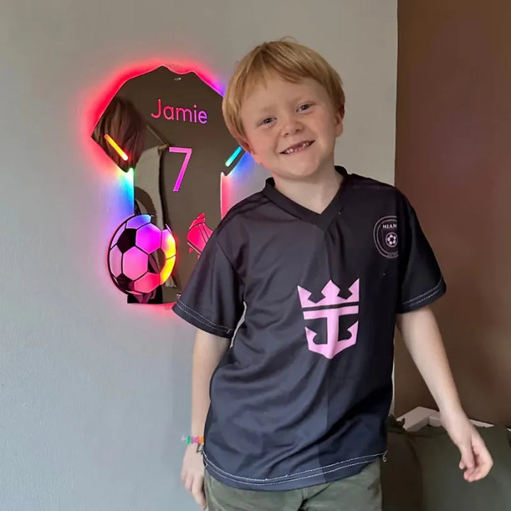 Luvikno | MirrorJersey | Justerbar LED Speilgenser
