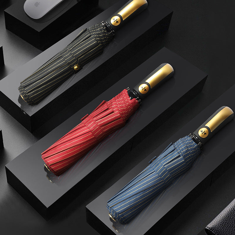 Dame automatisk paraply med elegant design Luvikno