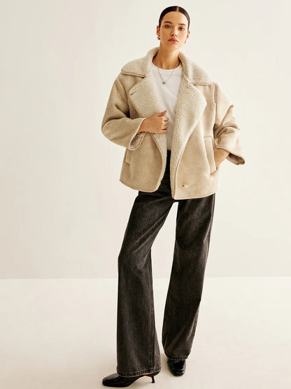 Luvik | Blend-nappafleece-takki