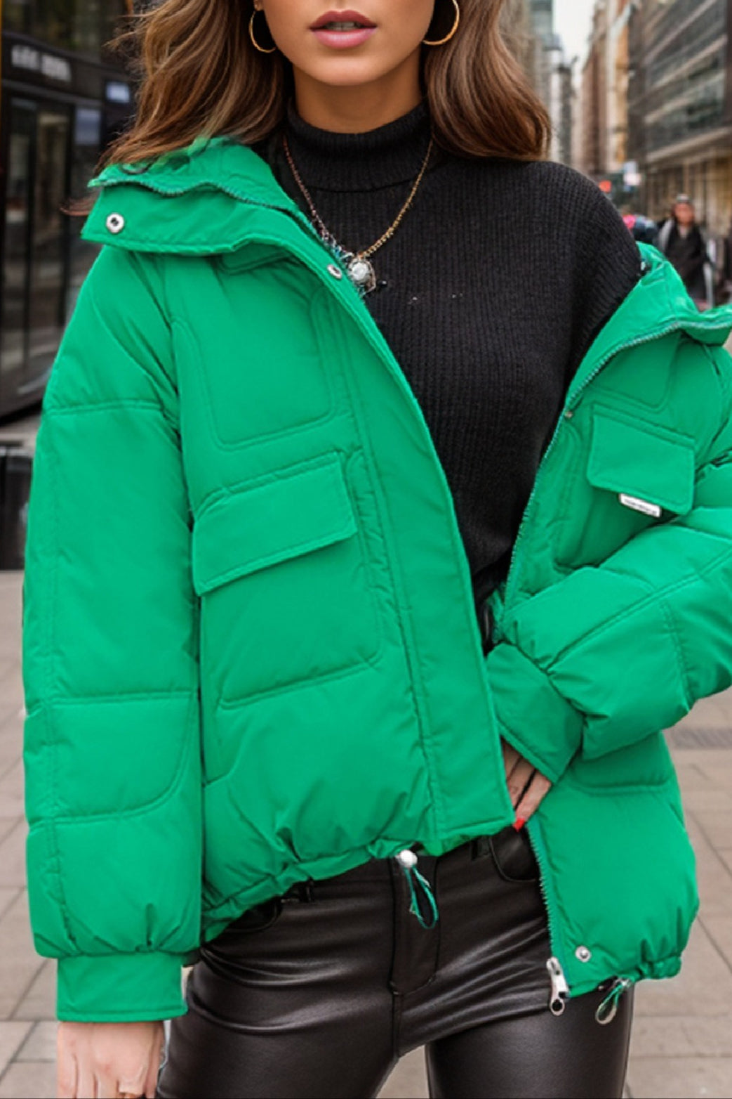 Luvik | Isolert Cargo Puffer-jakke