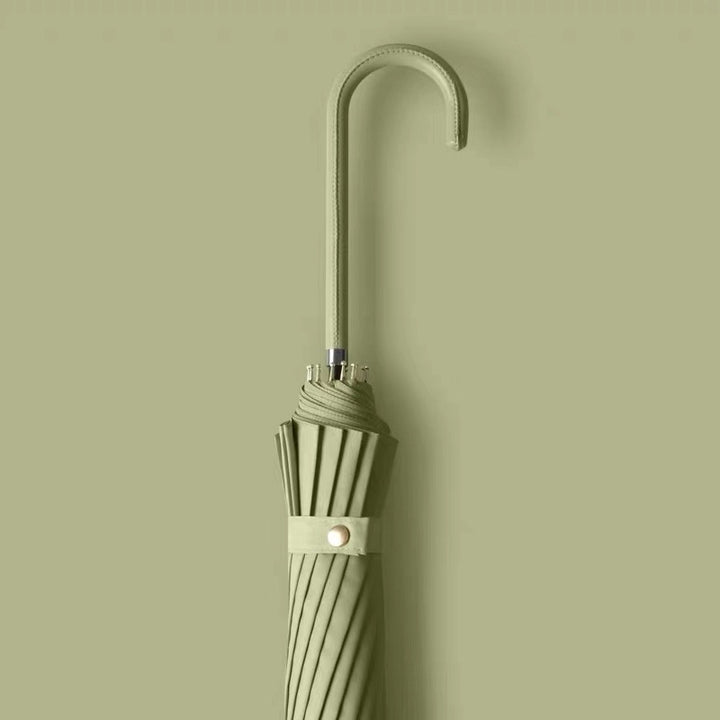 Dame elegant og robust paraply med ergonomisk grep Luvikno