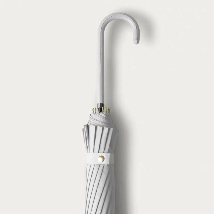 Dame elegant og robust paraply med ergonomisk grep Luvikno