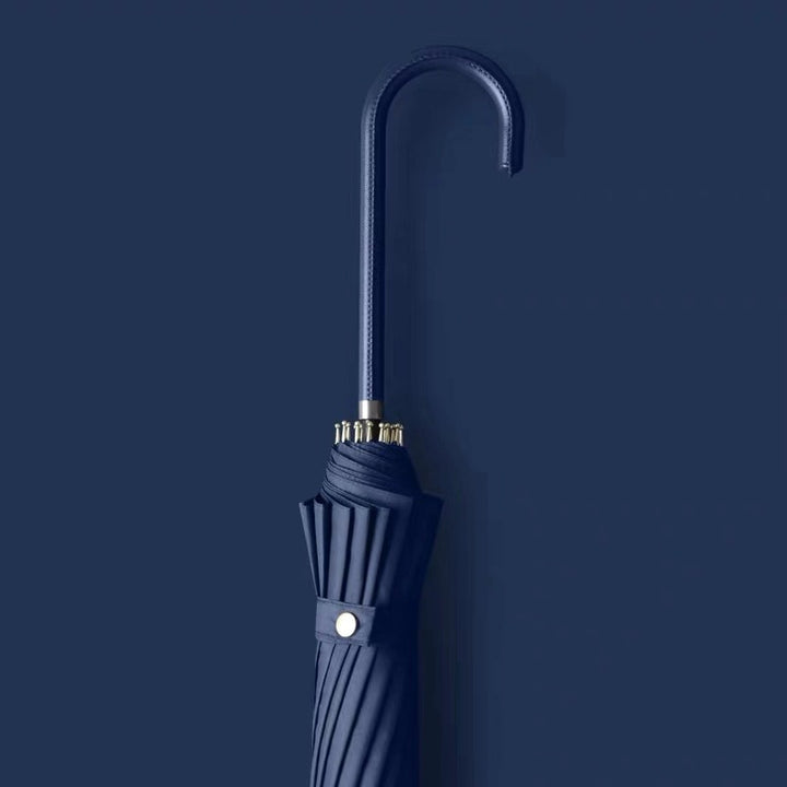 Dame elegant og robust paraply med ergonomisk grep Luvikno