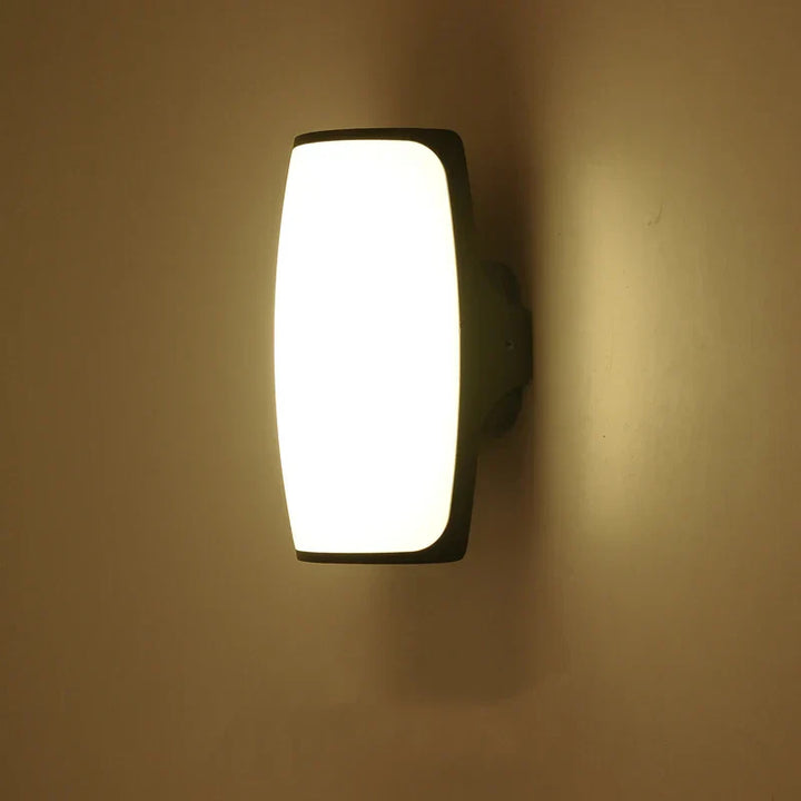 Vanntett LED Vegglampe for Utendørs – Energieffektiv Belysning for Hage og Terrase | Luvikno