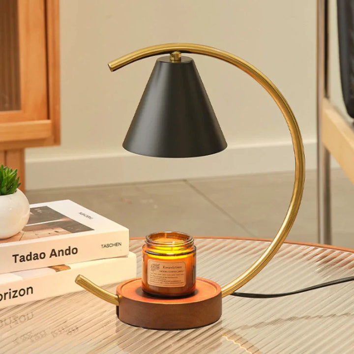 Moon Arc Wax Lamp | Luvikno