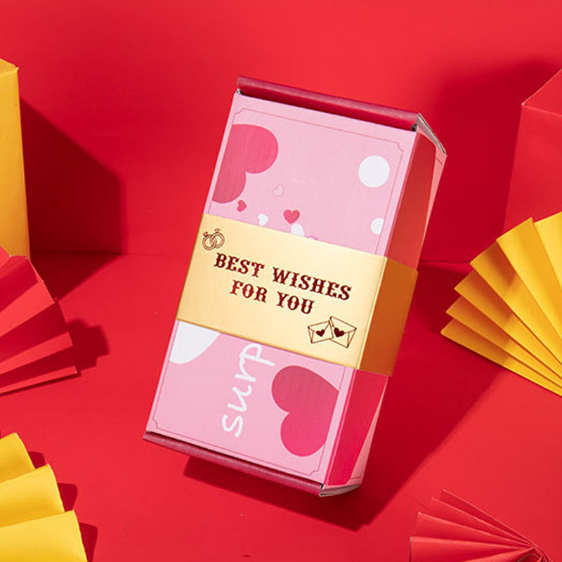 Springbox Rød Pakke Overraskelse | luvikno