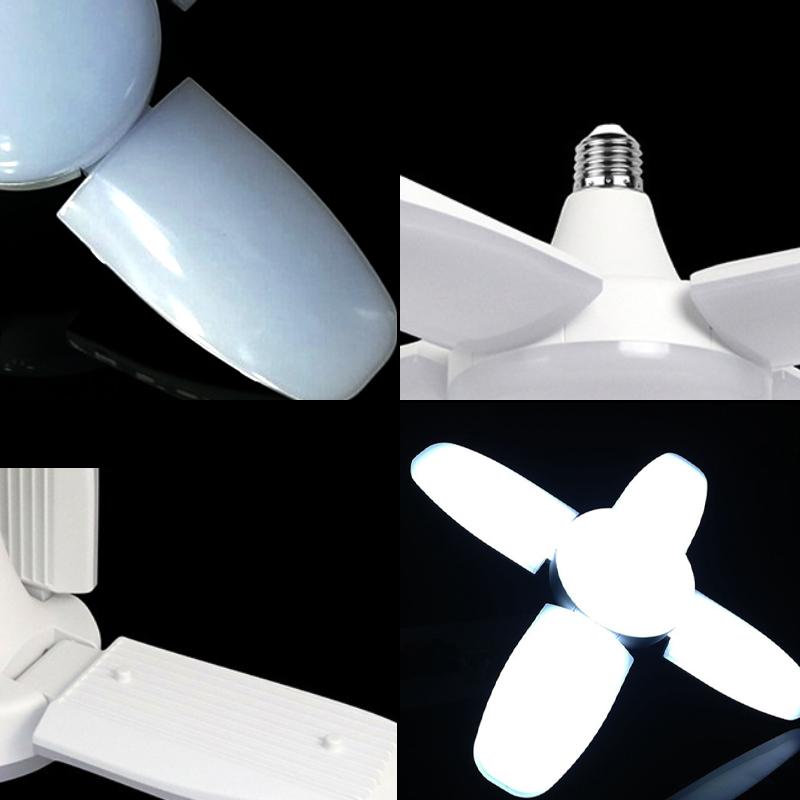 Foldbar deformert universal garasje lampe | Luvikno