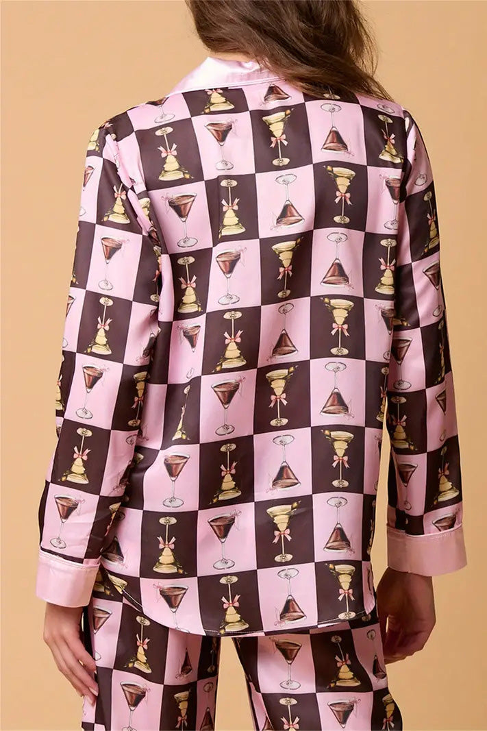 Luvik | Joulufestivaalinen raidallinen pyjama-setti