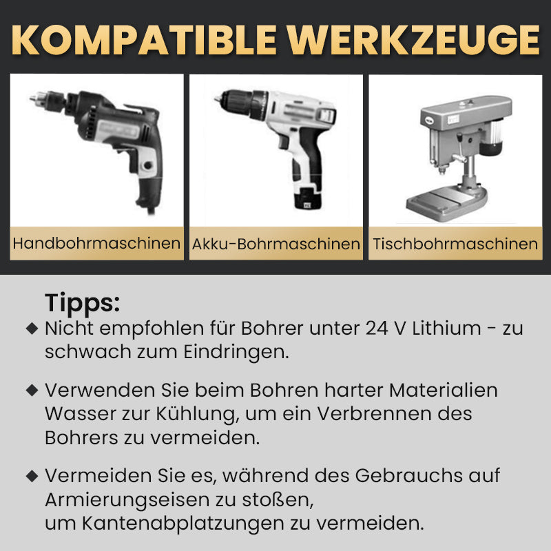 Luvikno | PowerDrill — Perfekte hull, ingen anstrengelse