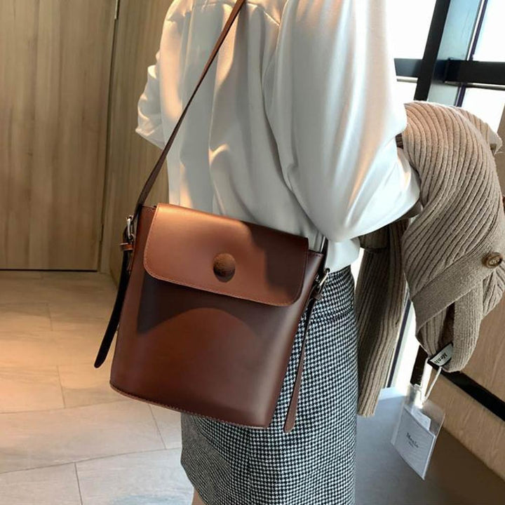 Drawstring bag laget av PU | Luvikno