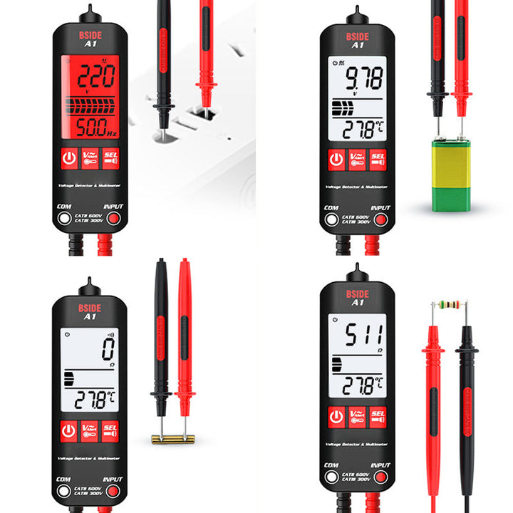 A1 Fullt Automatisk Anti-Brenne Intelligent Digital Multimeter Luvikno