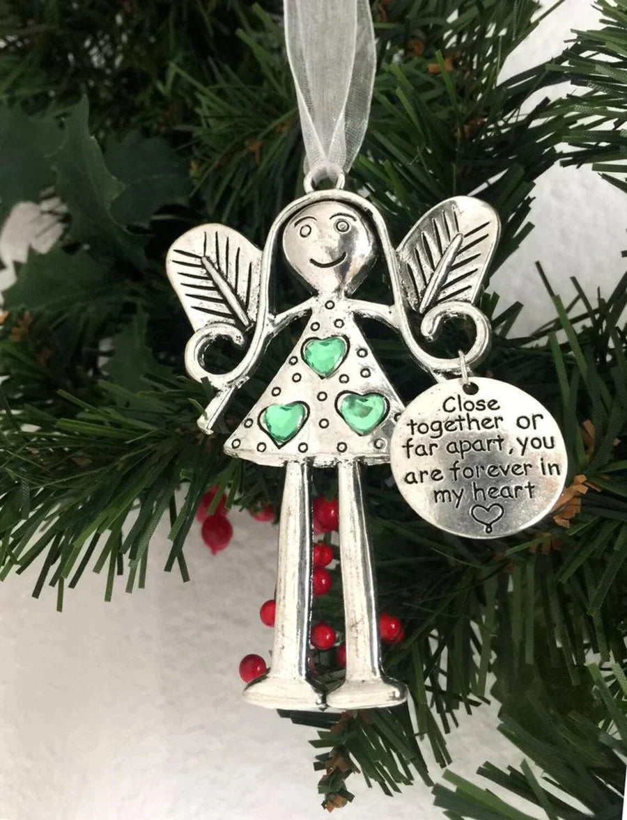 Engel Ornament Julegave - Morsom Vennskapgave | Luvikno