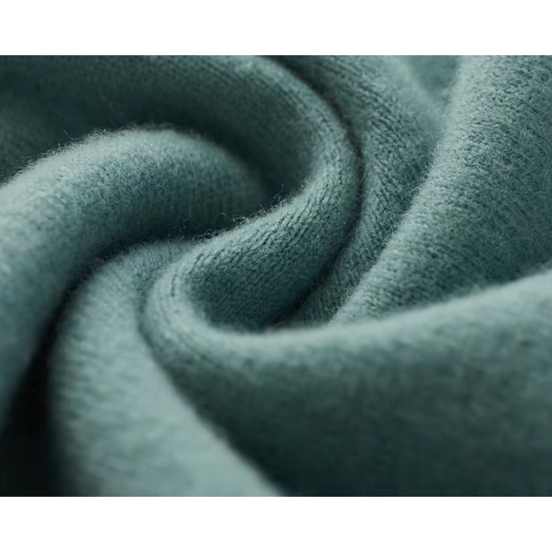 Luvik | Kashmir Polo Menn, V-hals, Myk Kashmir Strikkemateriale