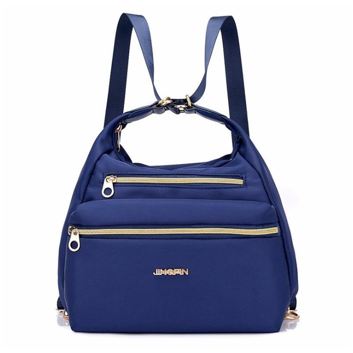 Bag med doble glidelåser, ryggsekk, håndveske og crossbody-veske | Luvikno