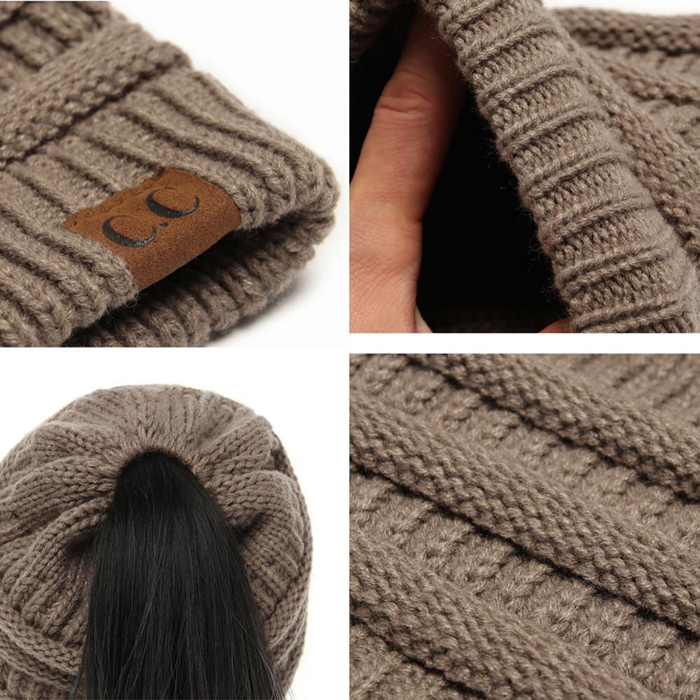 Knit hestehale lue | Luvikno