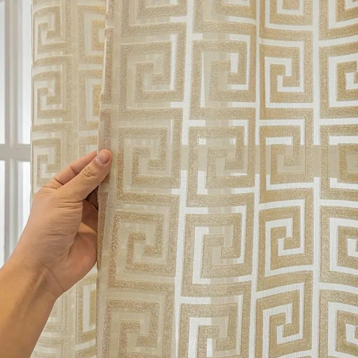 Luvikno | Imperial Maze Broderte Gardin