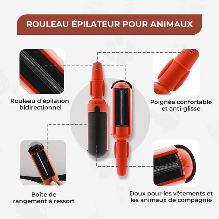 Adhesive Brush for Pets | Luvikno