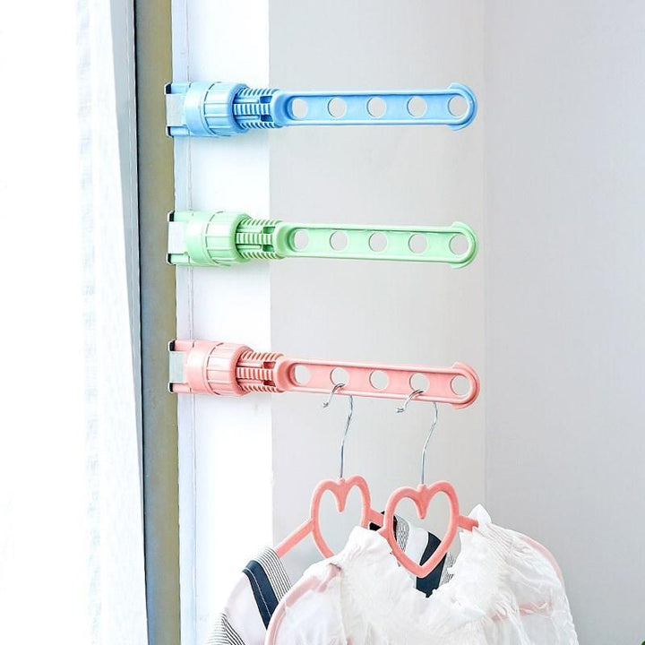 Folding Wall Mount Clothes Hanger | Luvikno