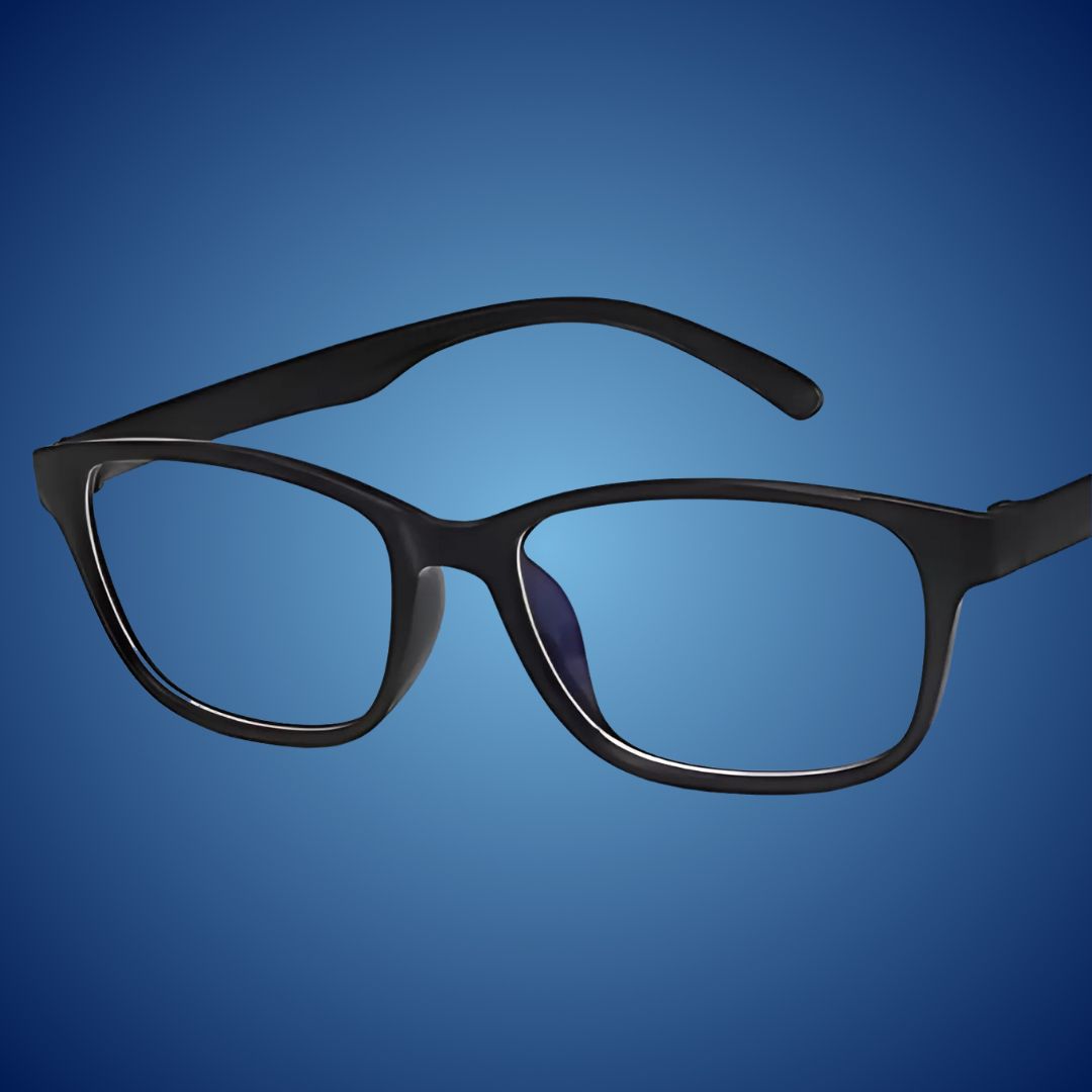 VisionGuard Blålysbriller | Øyestamme Lettelse - Søvnforbedring - Dataskjermbriller - Antirefleksbelegg Luvikno