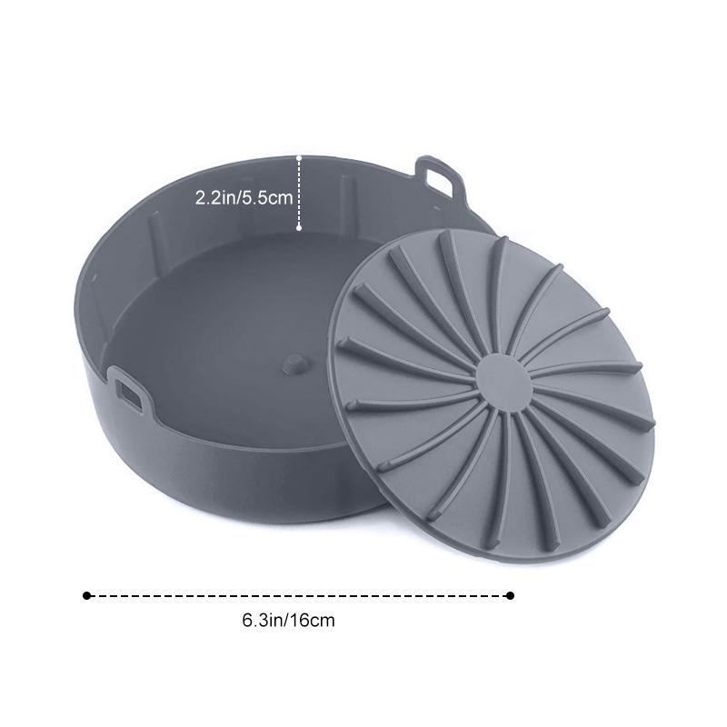 Air fryer Non-stick kokkekar Easy å rengjøre | Luvikno
