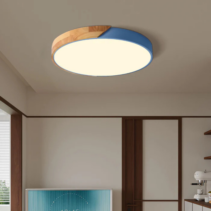 Luvikno | Delos – Skandinavisk Tre LED Taklampe | Moderne Energi-Effektiv Innendørs Belysning