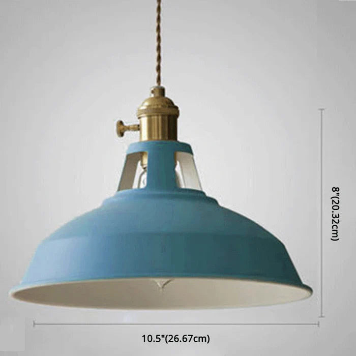Industriell Retro Pendellampe - IronGlow | Luvikno