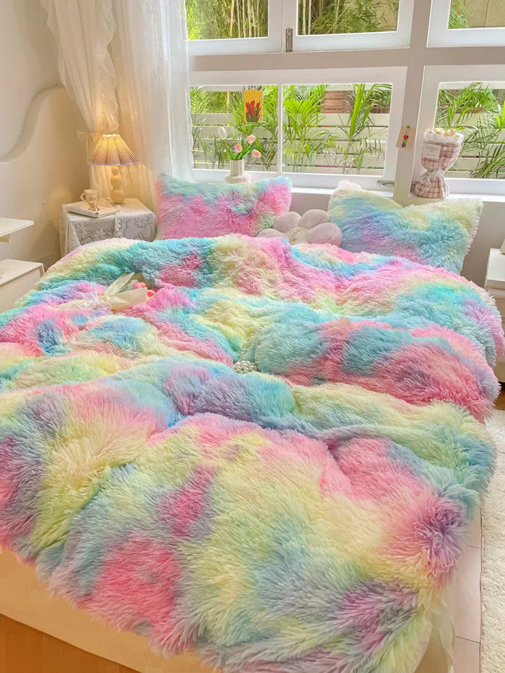 Luvikno | FluffCandy - Luksus langhåret dyneovertrekk for vintervarme