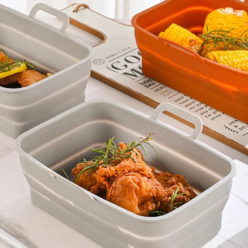 Foldbar Air Fryer Silikon Bakepanne | Luvikno
