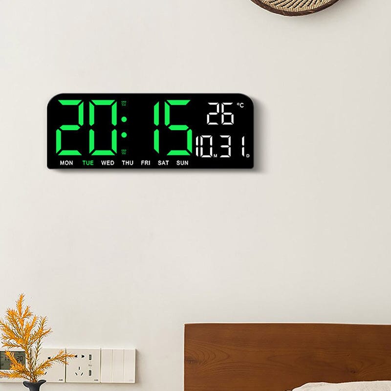 LED Digital Vekkerklok | Luvikno