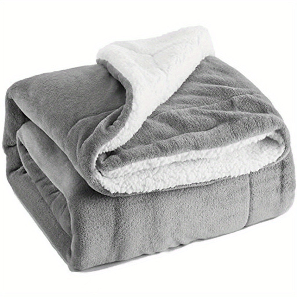 Luvikno | Chic Sherpa Fleece Teppet for Optimal Komfort