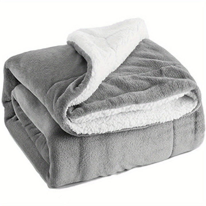 Luvikno | Chic Sherpa Fleece Teppet for Optimal Komfort