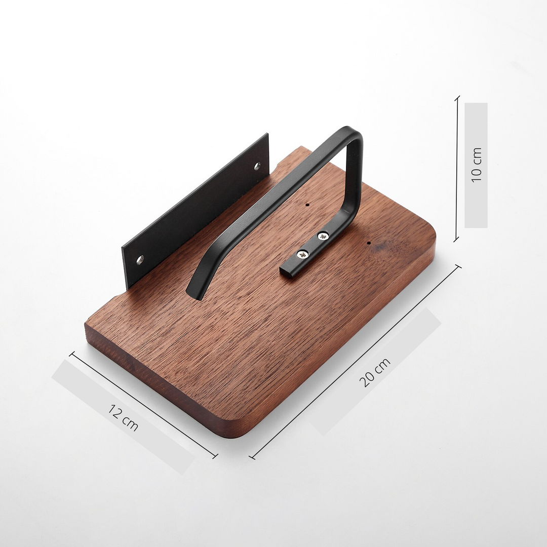 WoodEase Holder – Stilfullt Tre Toalettpapirholder Luvikno