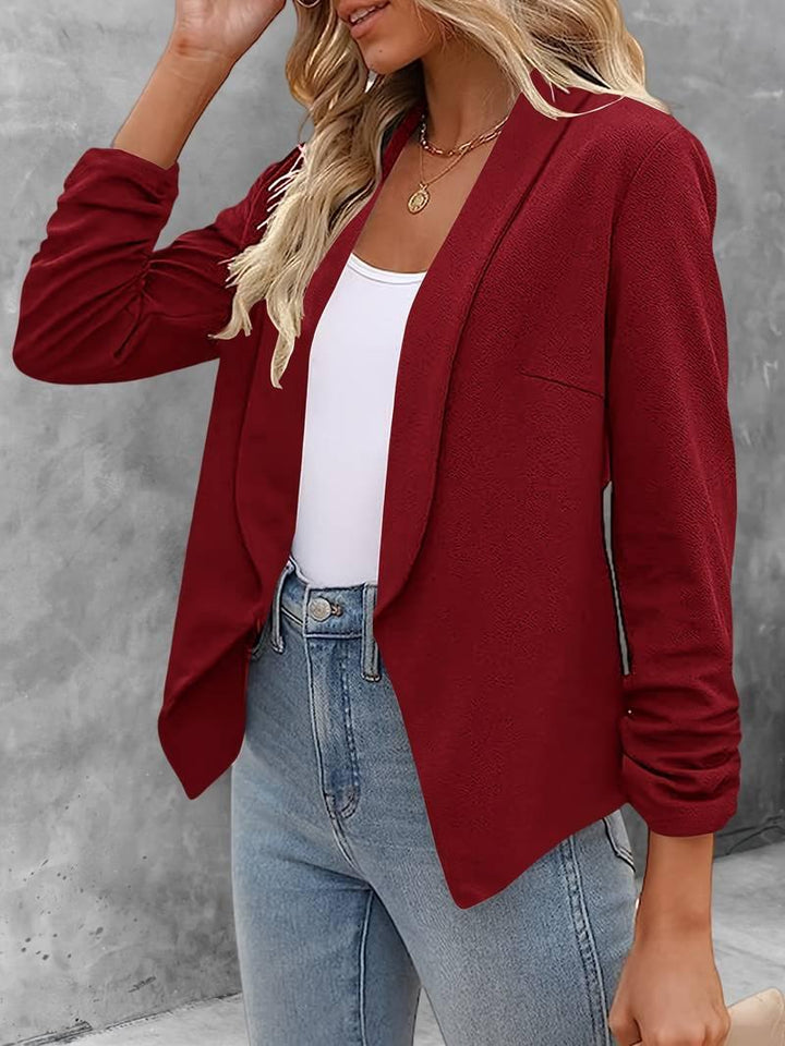 Luvik | Stilig Blazer med Åpen Front