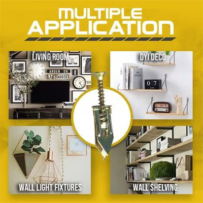 ProHold selvborende ankere — Sikker og stressfri festing, uten merker eller borehull! | Luvikno